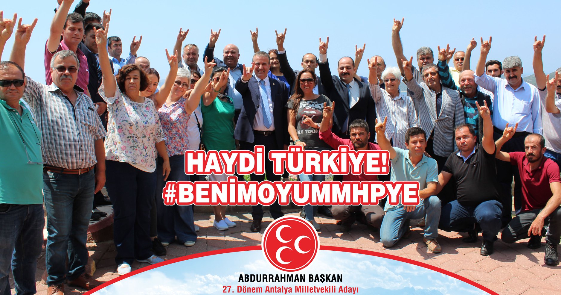 Haydi Türkiye! #BenimOyumMHPye